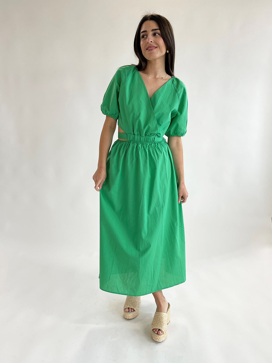 Nikki linen dress