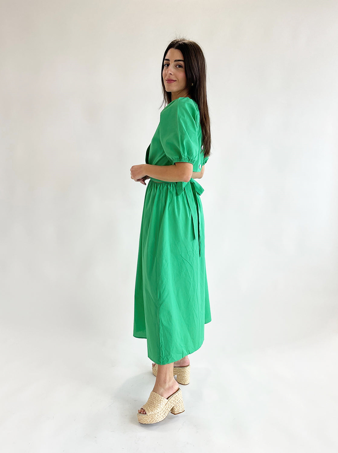 Nikki linen dress