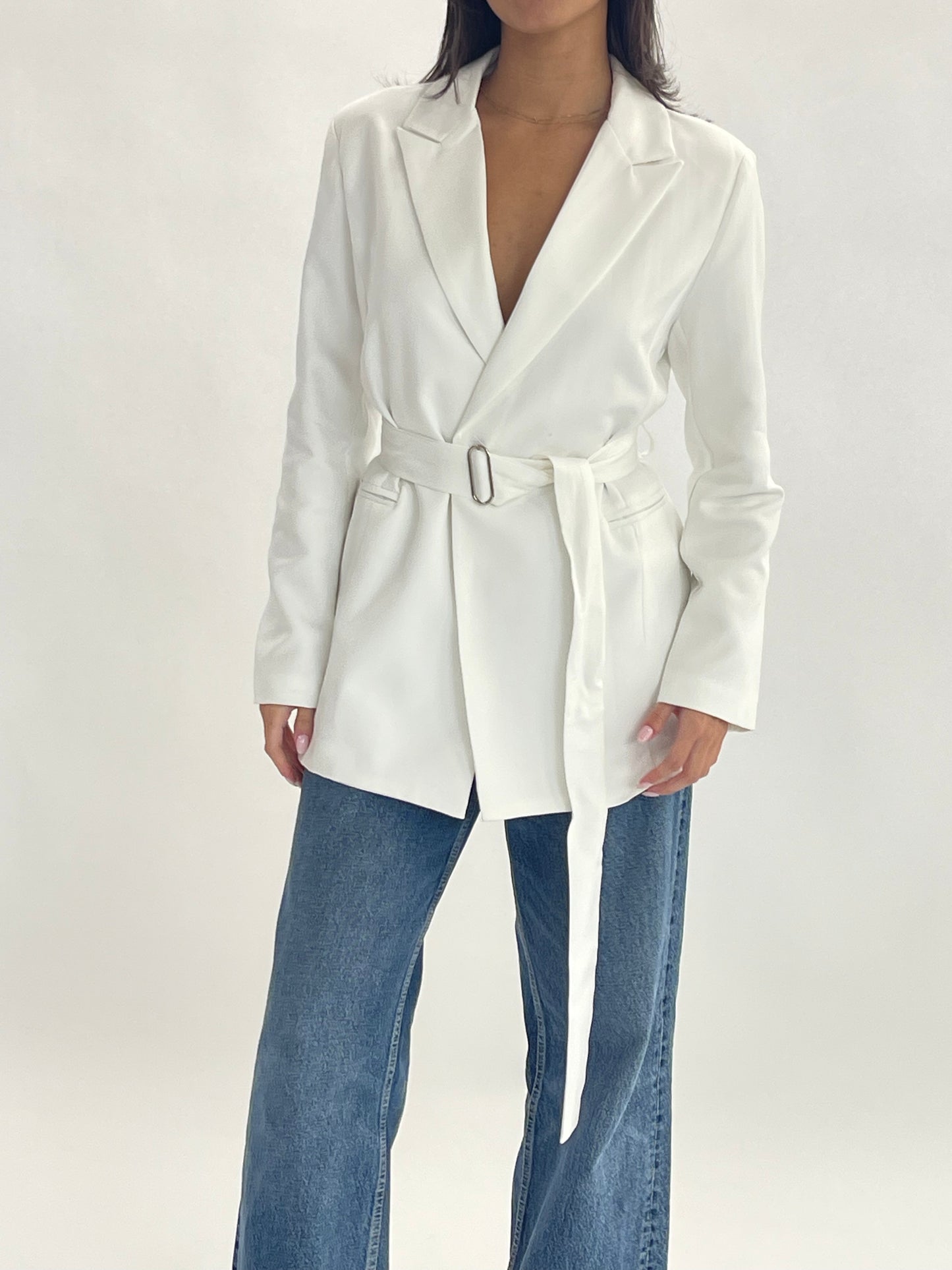 Naomi belted blazer