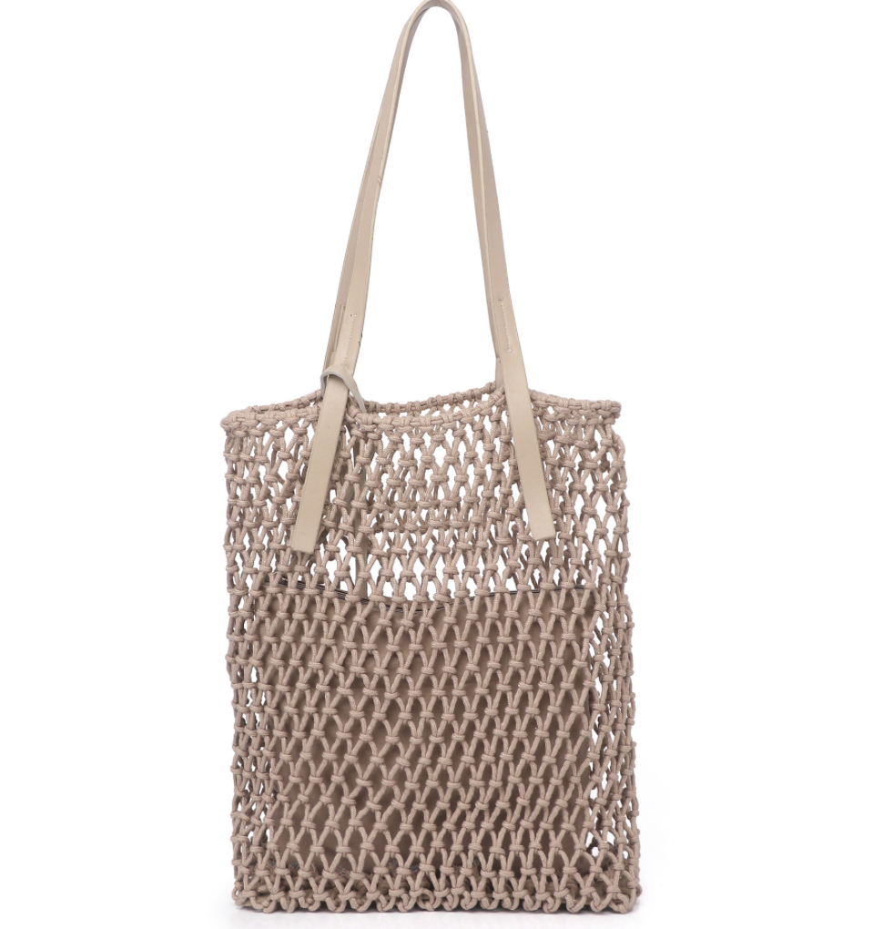 Sereia crochet beach bag