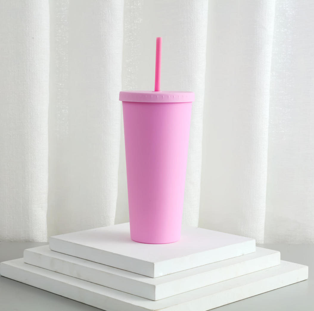 Pink tumbler